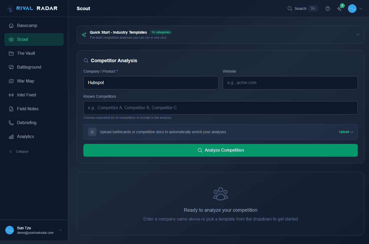 Competitive intel without leaving your browser
